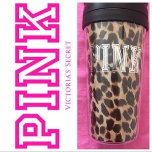 PINK VS NEW Cheetah Print Tumbler