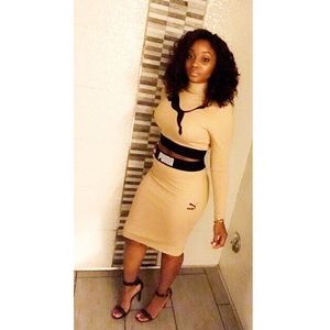 Limited Edition Puma top and skirt