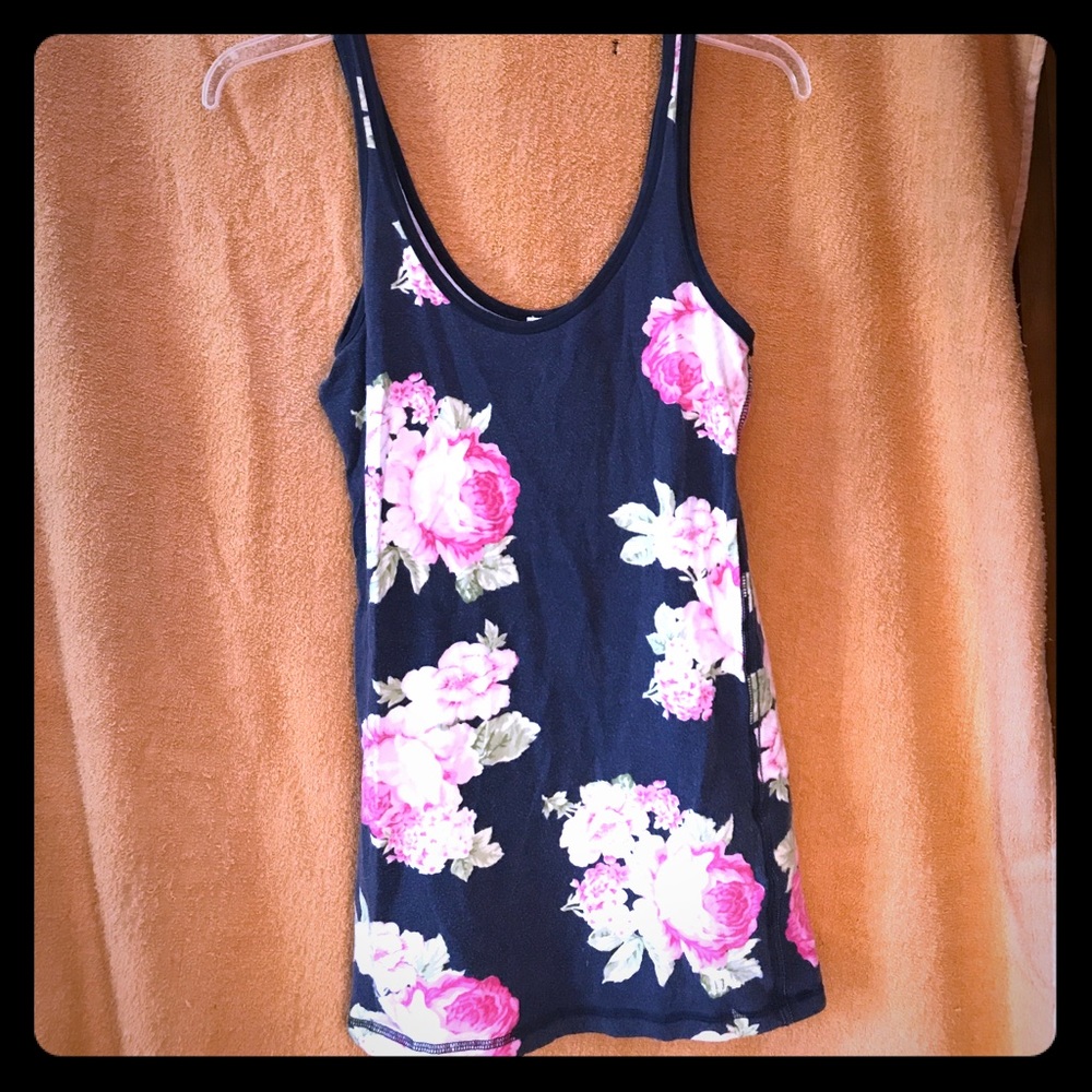 Floral tank top