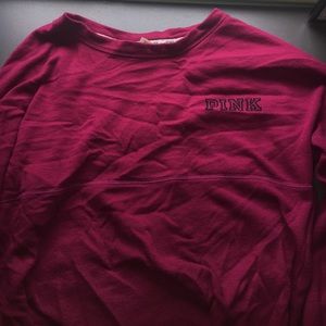 Pink Wording Sweatshirt