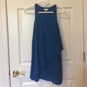 Urban outfitters Blue chiffon formal dress