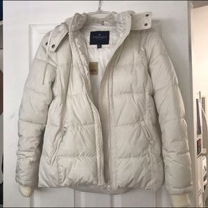Puffy winter jacket