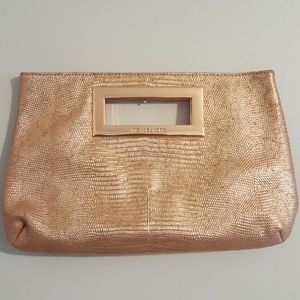 Michael Kors  Berkley Embossed Leather Clutch