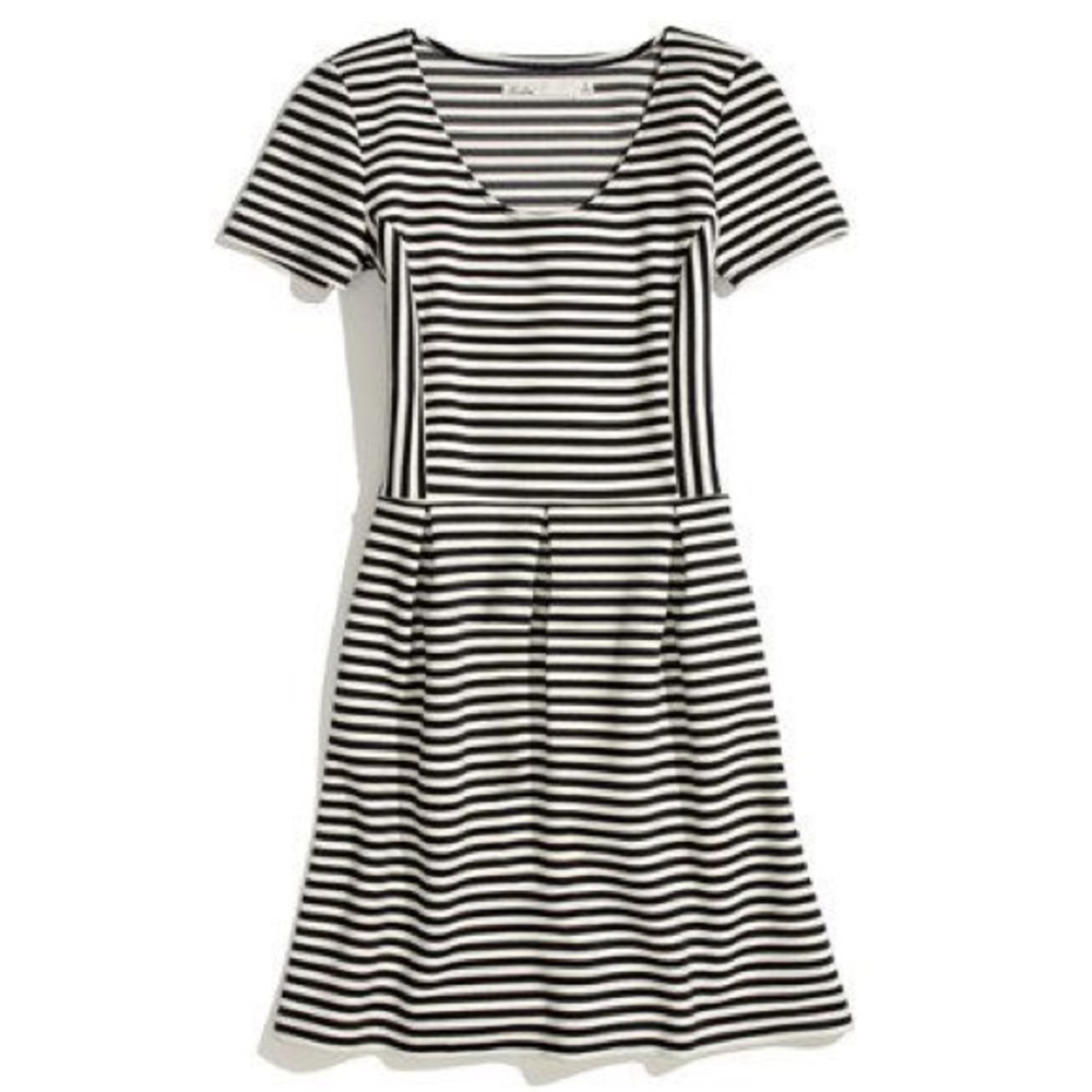 {Madewell} Bistro Dress in Ridgestripe
