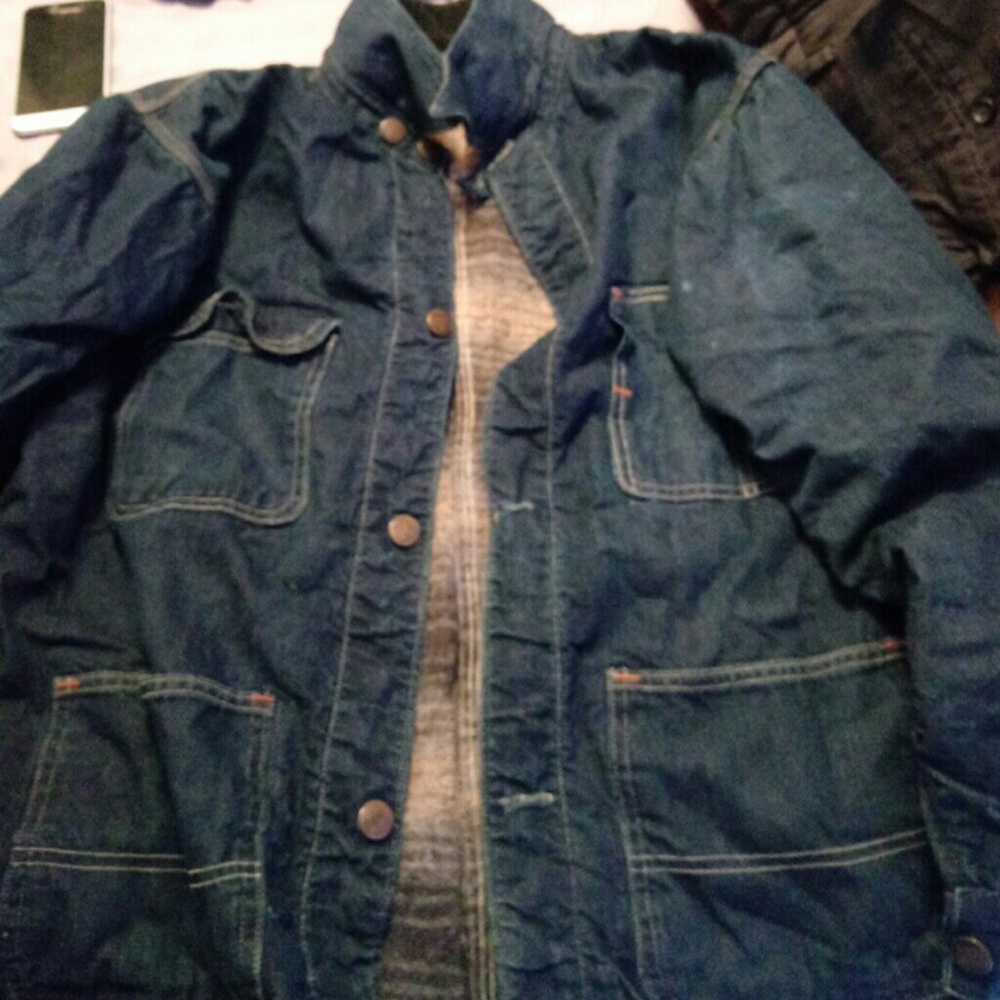 Custom jean jacket