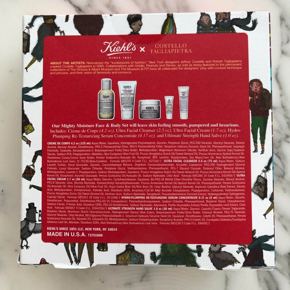 (New) Kiehl's Moisture Face & Body Set