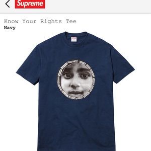Supreme Know Your Rights Tee