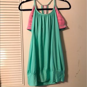 Lululemon Tank with built in bra