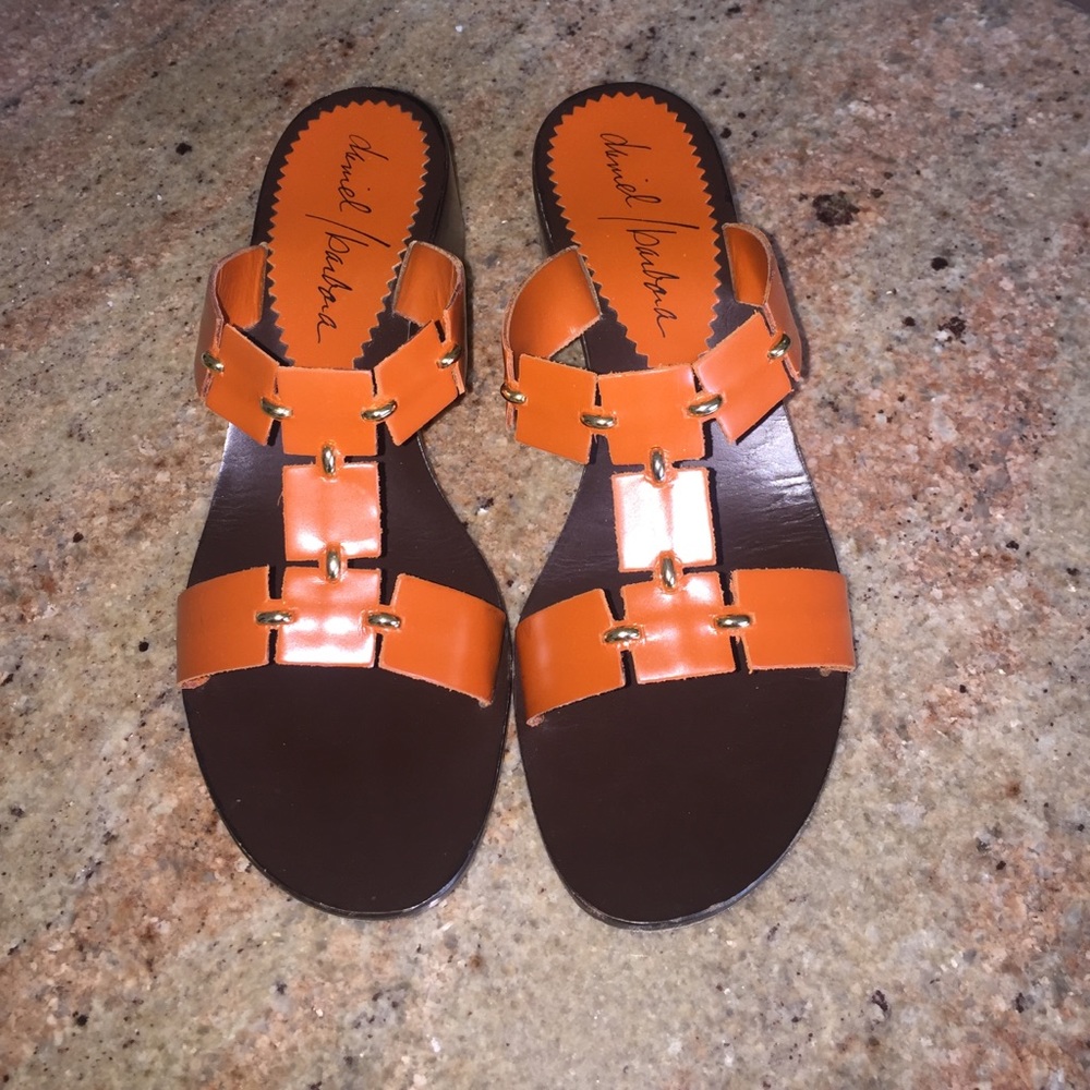 Daniel Barbara Orange Shoes!