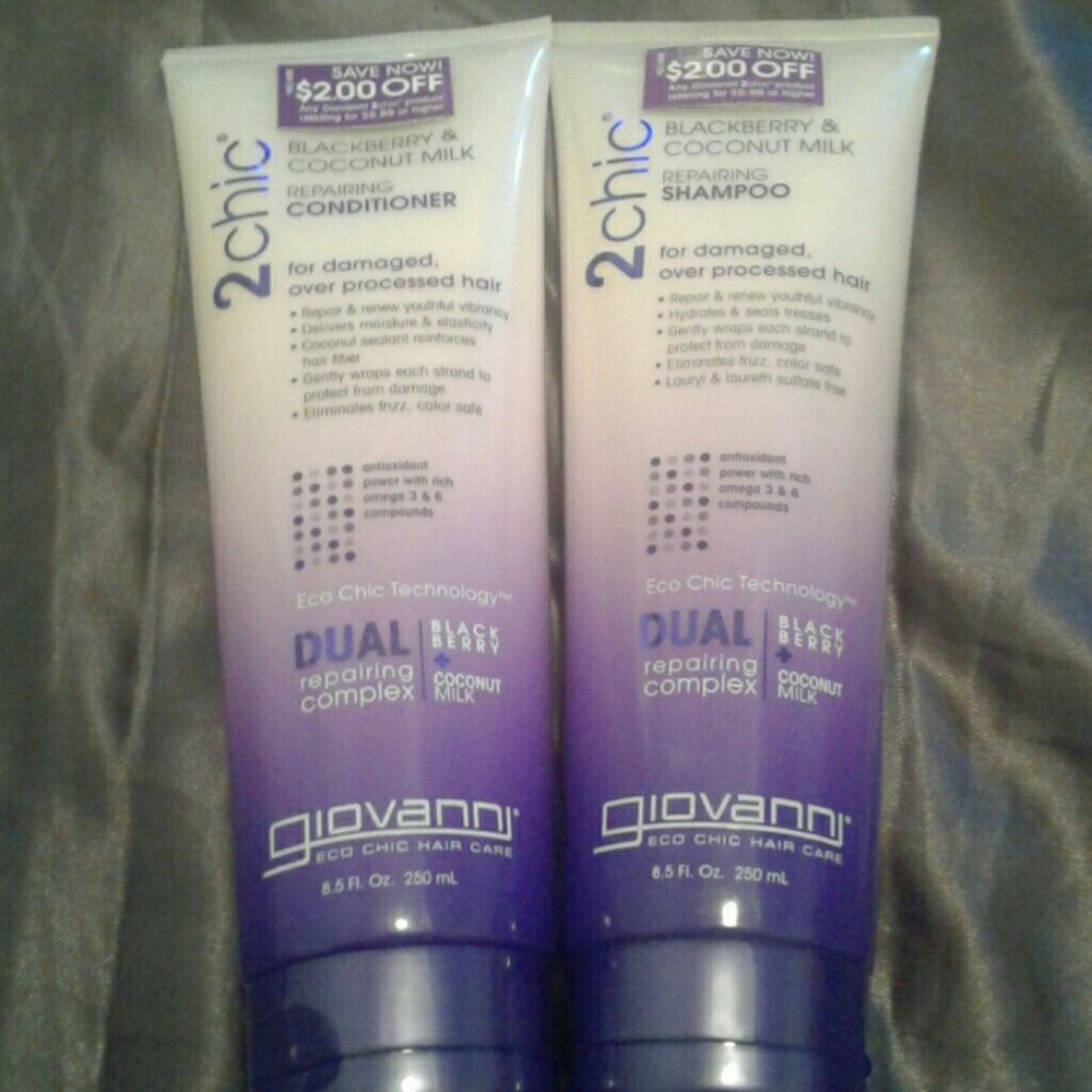Giovanni 2Chic Blackberry and Coconut Milk Duo