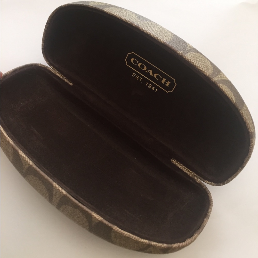 Coach sunglasses case