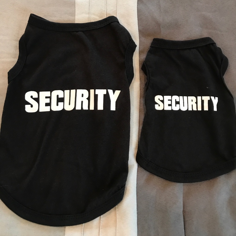 (Security) dog shirts ( SOLD )