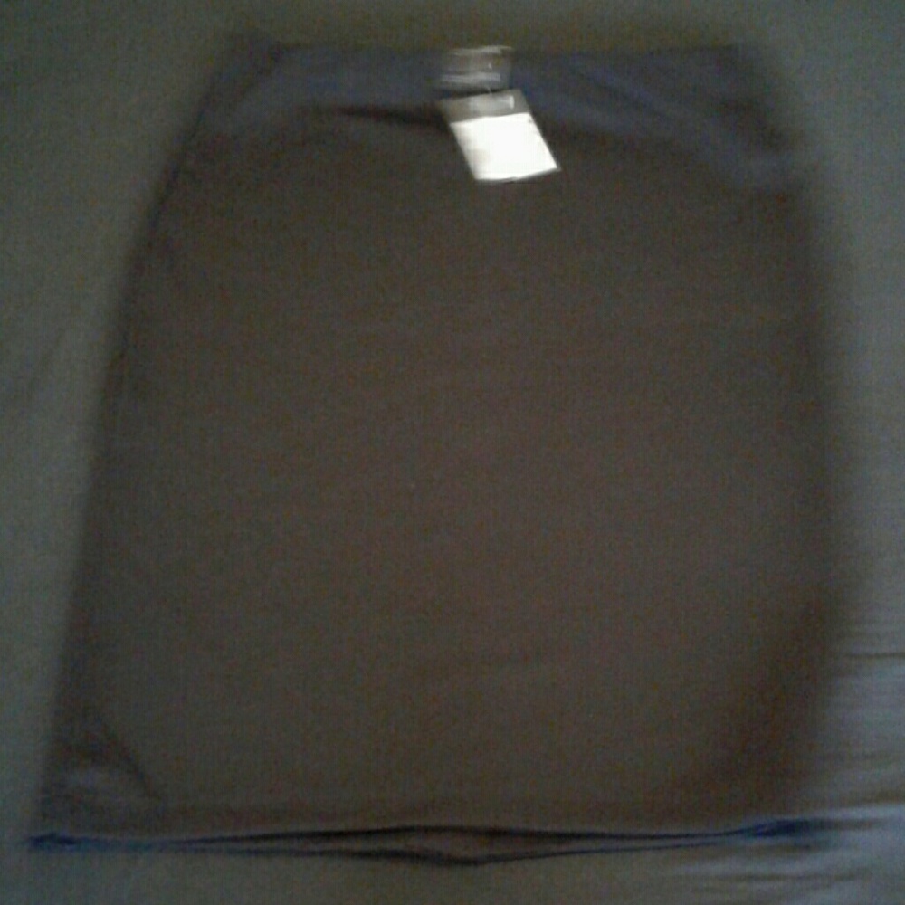 Woman's black skirt