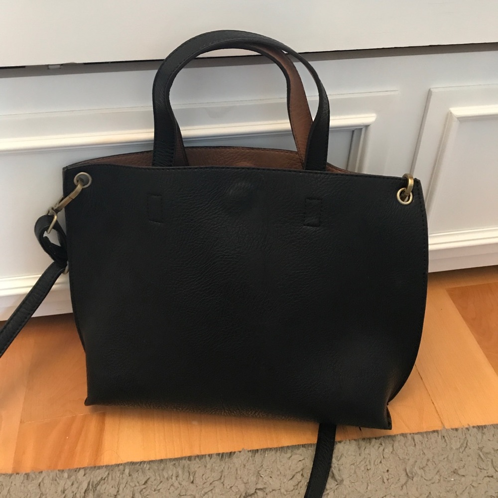 Black chic handbag