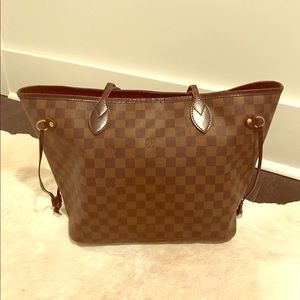Louis Vuitton Neverfull MM Daniel Ebene Canvas