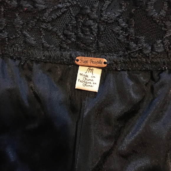 Free People Black Lace Shorts - Picture 2 of 2