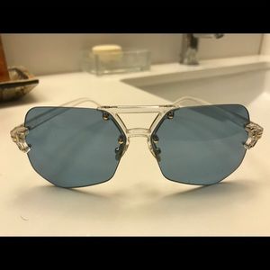 Tom Ford sunglasses blue and lucite