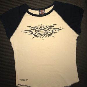 H-D SHORT SLEVED DOLLHOUSE TEE
