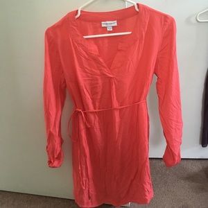 Pink maternity tunic