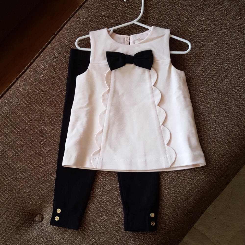 Kate Spade 24 month scallop set