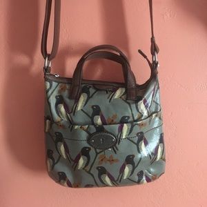 Fossil bird purse