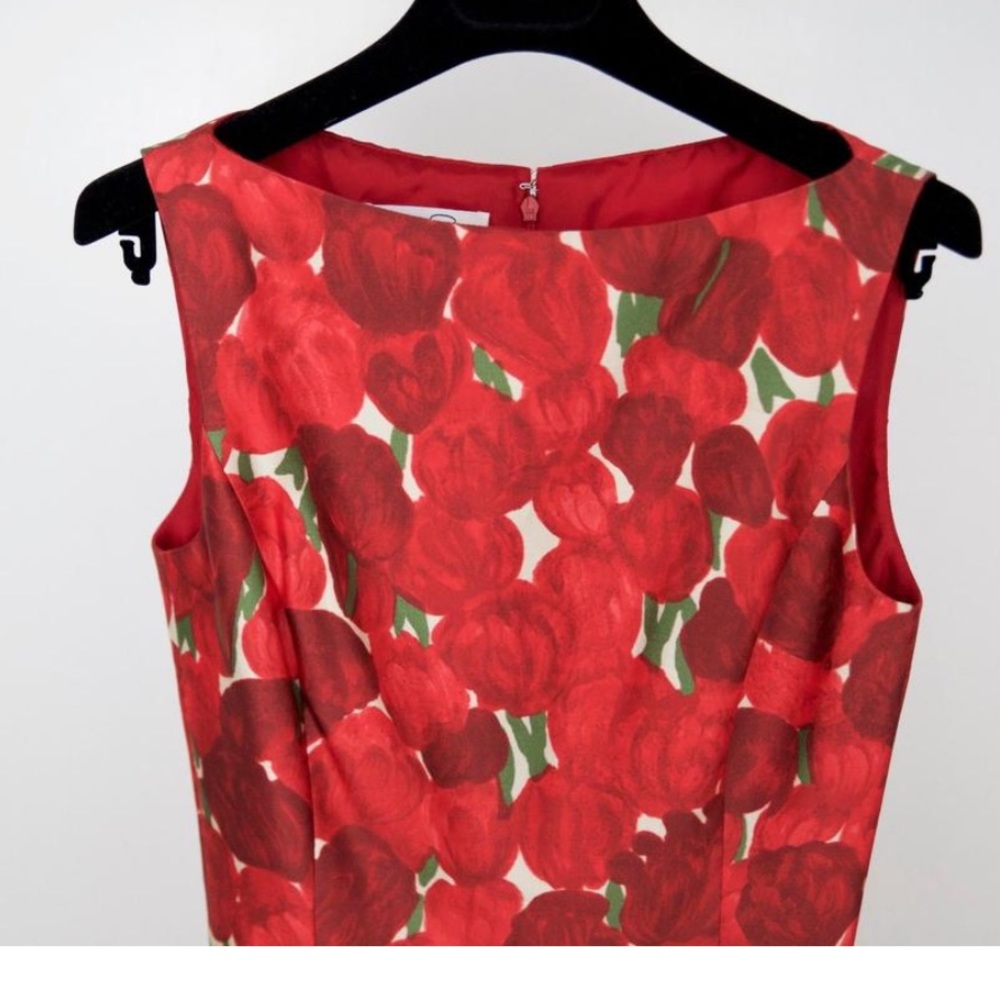 🎉HP💌 Oscar De La Renta Mikado Dress - Picture 4 of 6