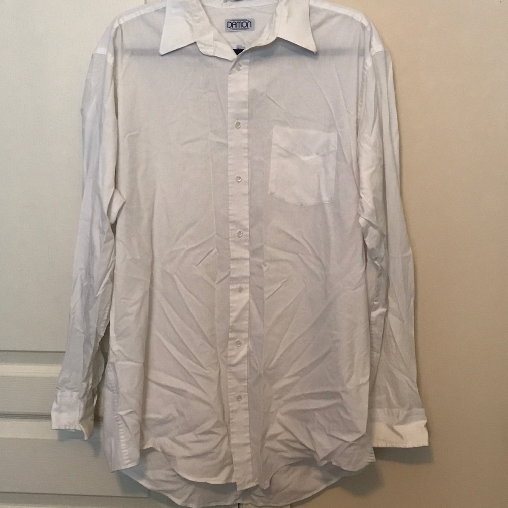 White Dress Shirt for Men