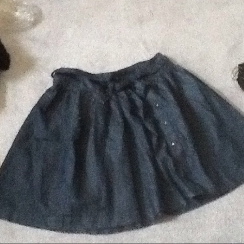 Jean skater skirt❤️