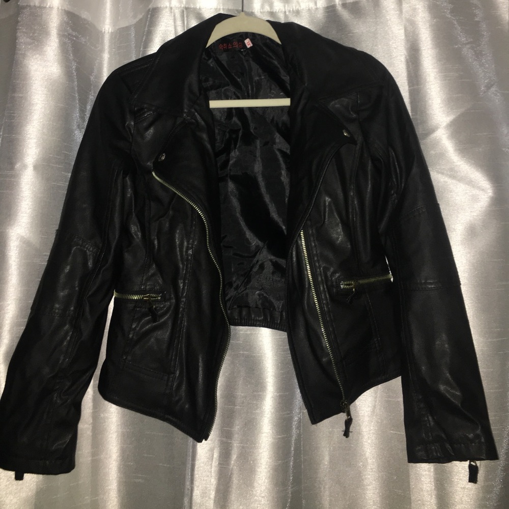 leather jacket