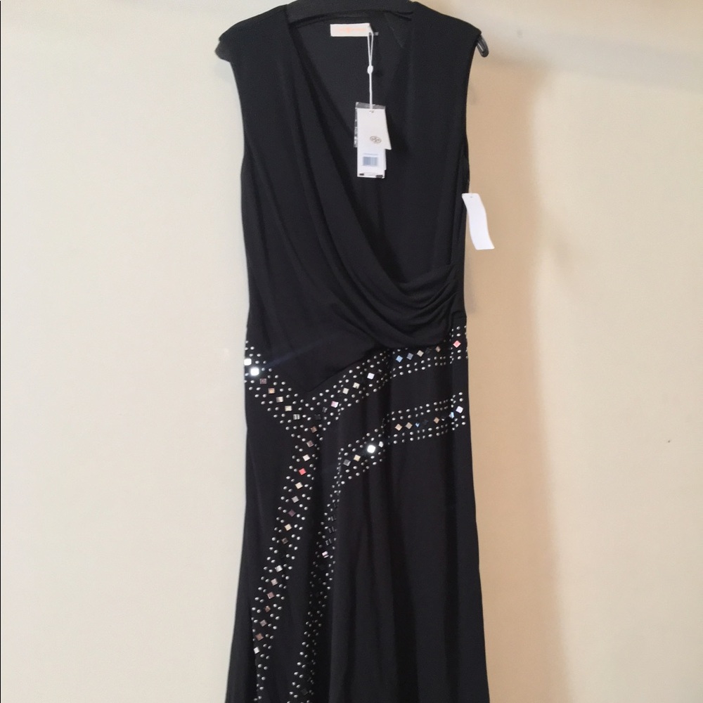 Tory Burch Embellished Asymmetrical Dress
