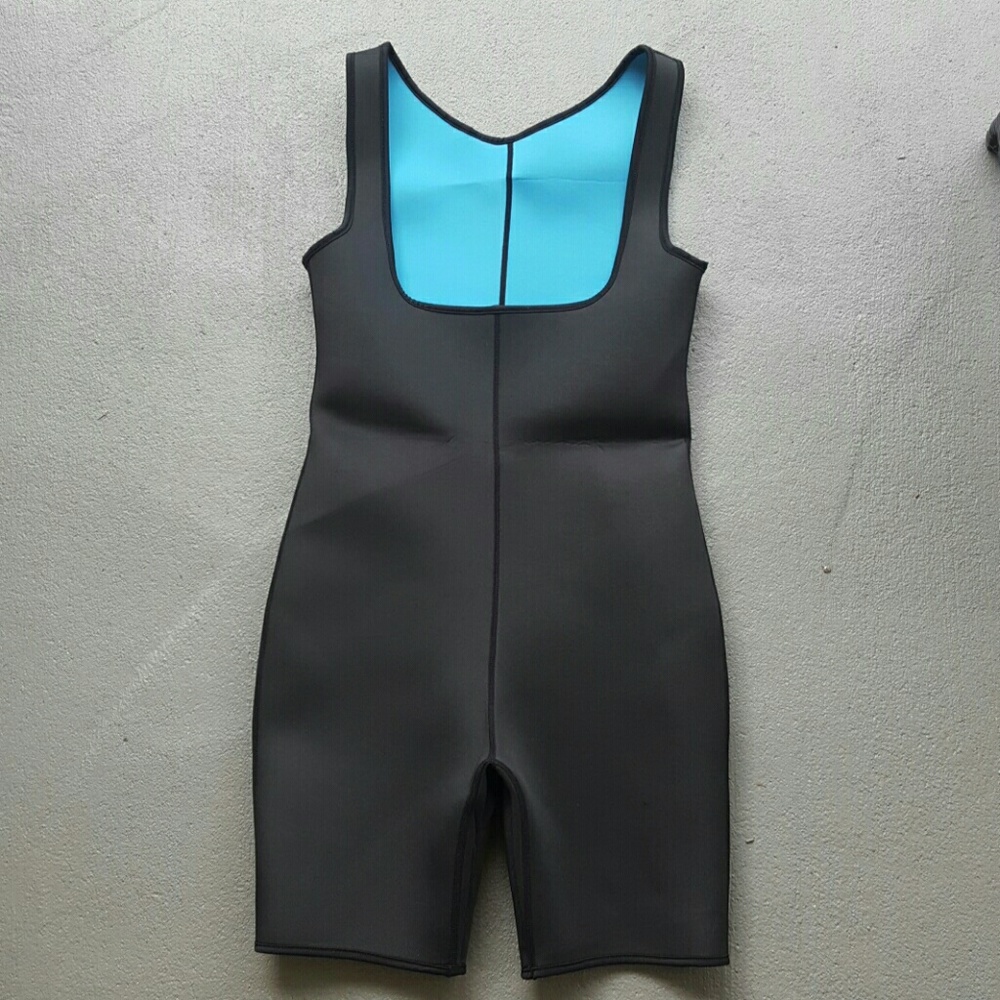 BLACK Waist Hip Trainer Tummy Cincher Corset Full - Picture 3 of 7