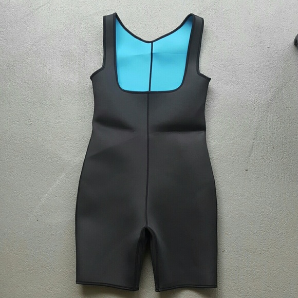 BLACK Waist Hip Trainer Tummy Cincher Corset Full - Picture 3 of 7