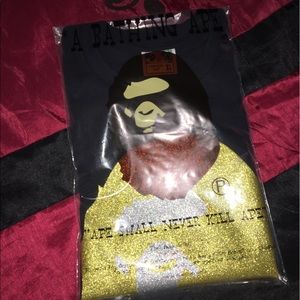 Glitter Big Ape Head Tee