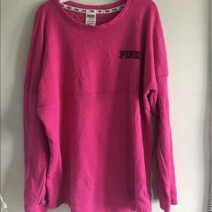 Victoria's Secret pink sweatshirt