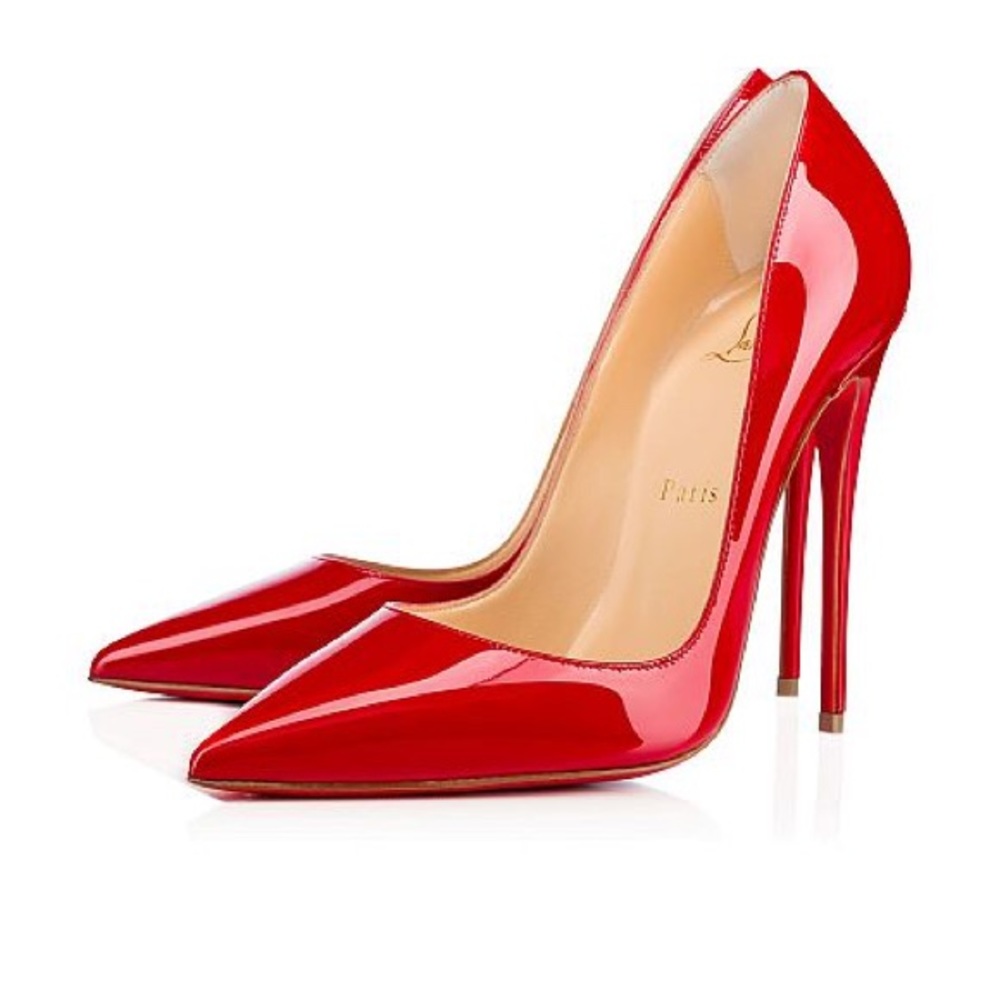 So Kate 120 red patent leather sz 8b