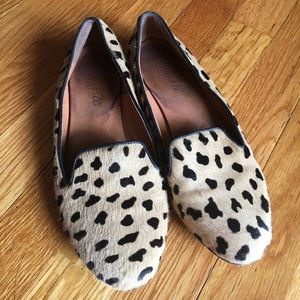 Teddy loafers in calf hair