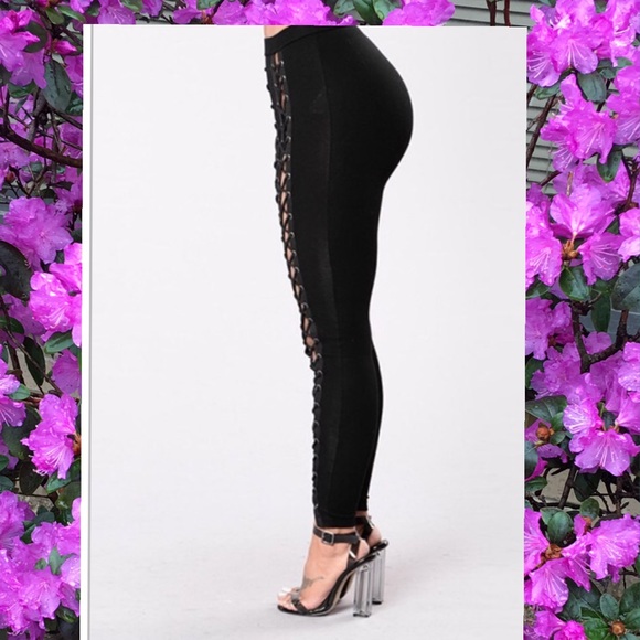 🌟🌟SEXY HOT  🌹High Waist Hollow Out Leggings - Picture 4 of 5