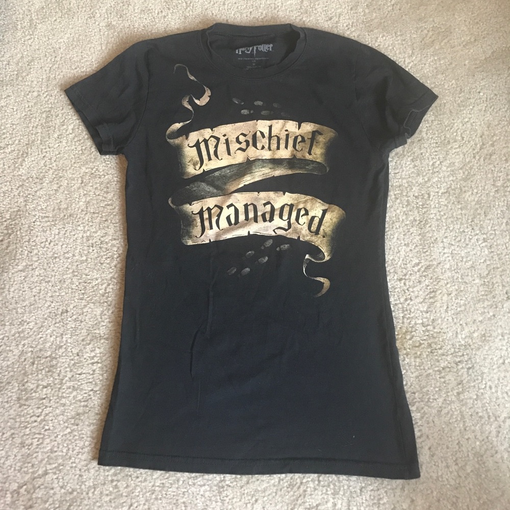 NEW YEARS SALE HP "MISCHIEF MANAGED" TEE