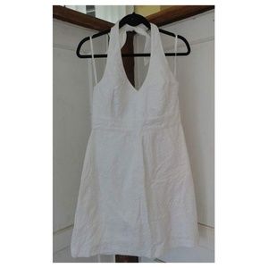 Lilly Pulitzer eyelet lace halter dress