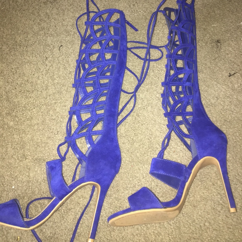 Laced Up Heels