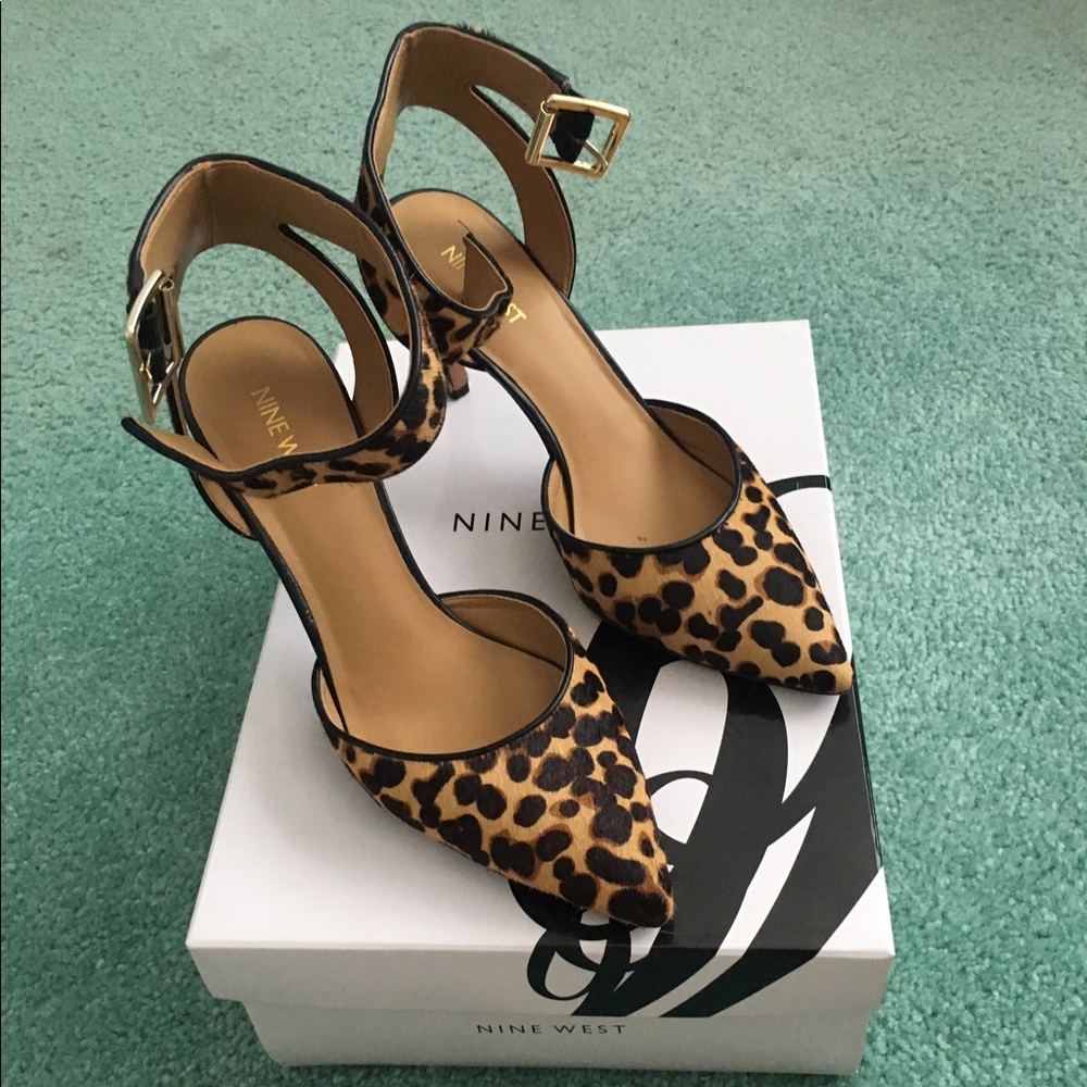 Nine West Leopard Heels