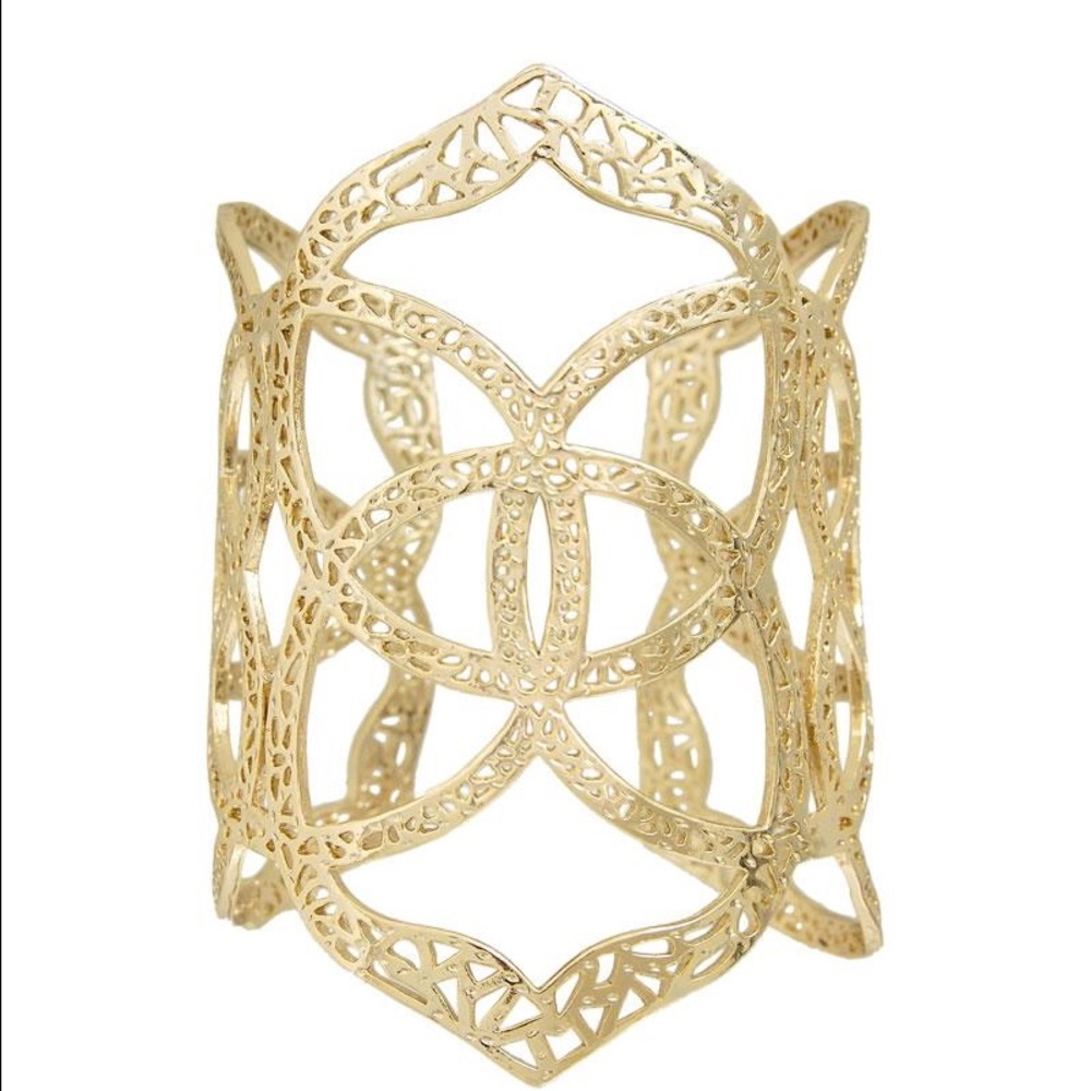 Kendra Scott roni cuff in gold