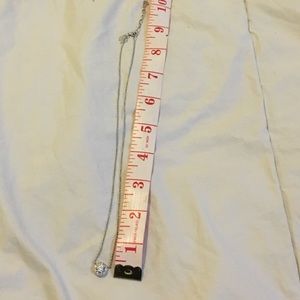 Stella & Dot cubic zirconia flower pendant