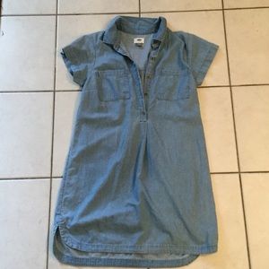 Old Navy jean shirt dress M