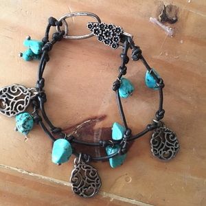 Lucky Brand 🍀 Boho Turquoise Bracelet