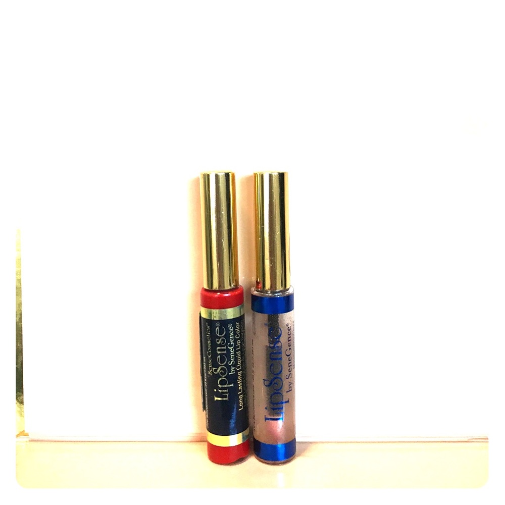 LipSense COMBO!!! Blu-Red and Glossy lipgloss