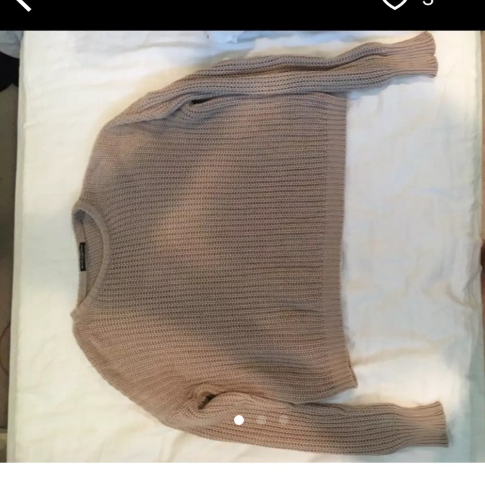 Brandy melville knit pink sweater