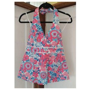Lilly Pulitzer "Shell Yeah" Willa halter top
