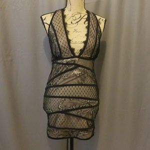 Bebe lace dress