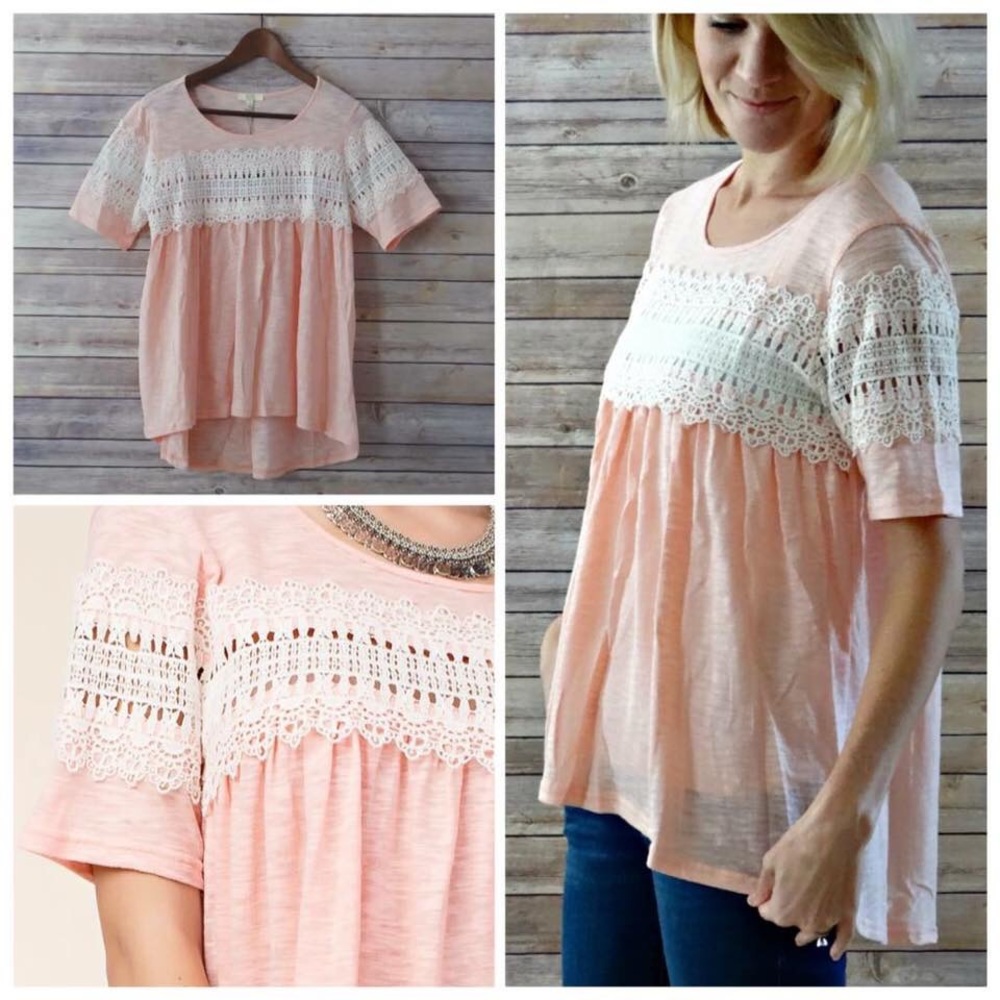 Lace Insert Shirt